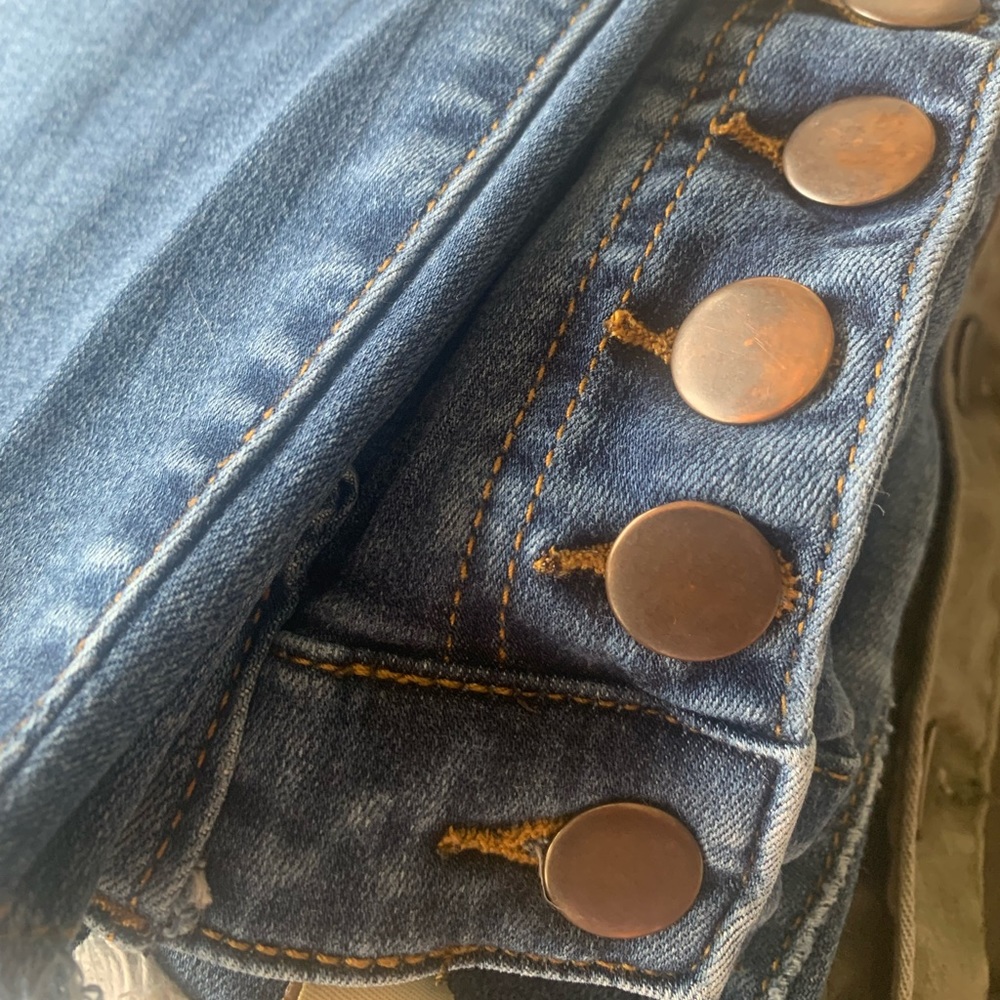 Altar’d State button fly jeans. Size 28/7